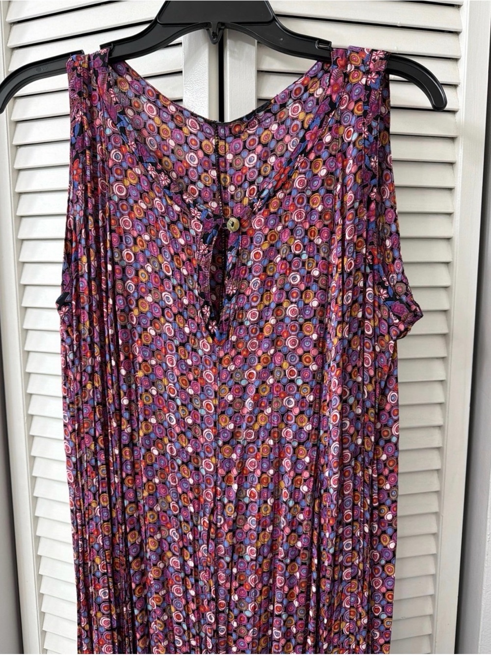 Women's Pleated Maxi Dress (Like New)